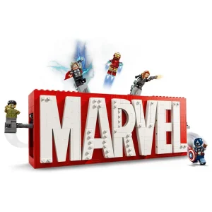 Конструктор LEGO Super Heroes Логотип и минифигурки MARVEL (76313)
