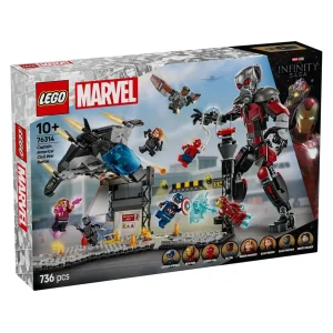 Конструктор LEGO Super Heroes Перший месник: Протистояння Пригодницька битва 736 деталей (76314)