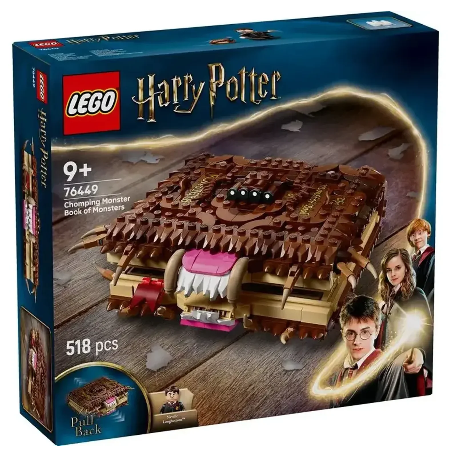 Конструктор LEGO Harry Potter Куслива Жахлива книга жахіть (76449)