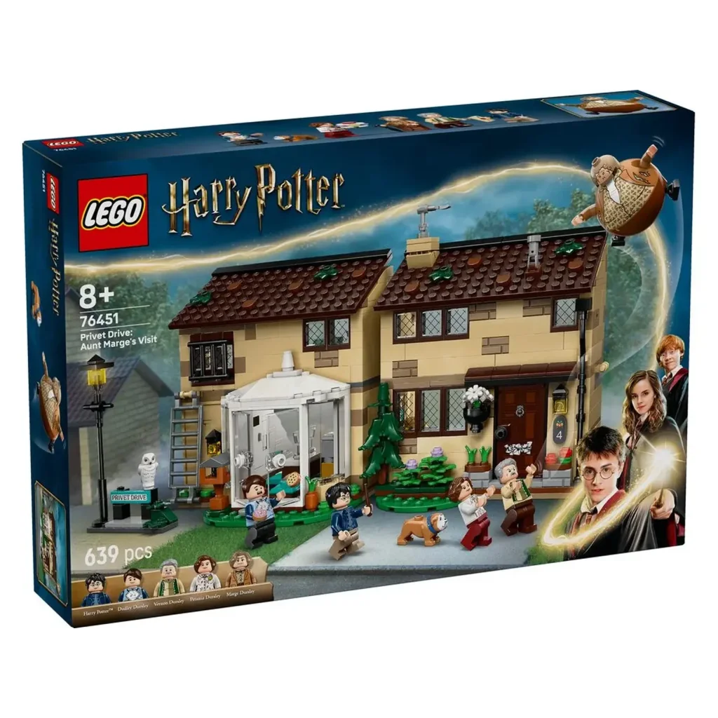 Конструктор LEGO Harry Potter Привет-драйв: визит тетки Мардж (76451)