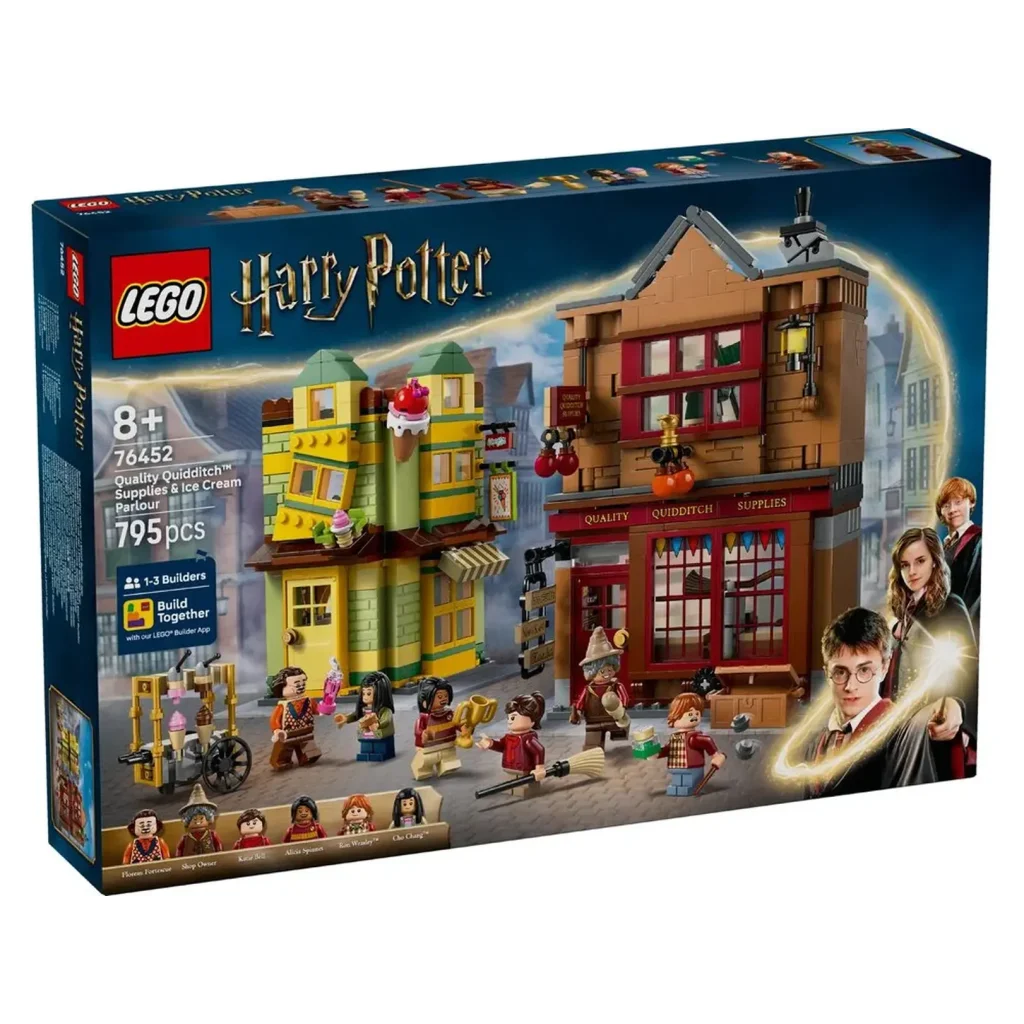 Конструктор LEGO Якісні товари для квідичу і кафе з морозивом (76452)