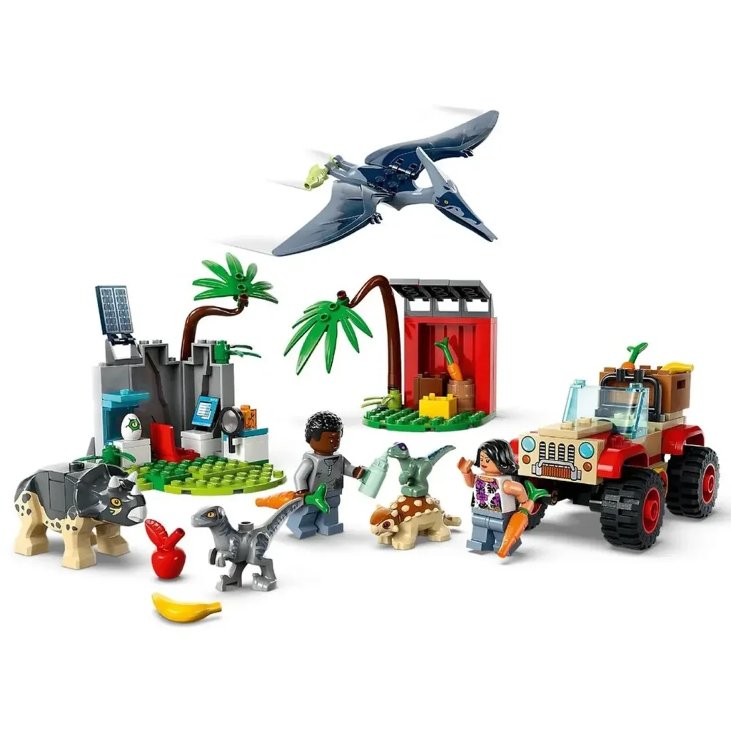 Конструктор LEGO Jurassic World Центр спасения малышей динозавров (76963)