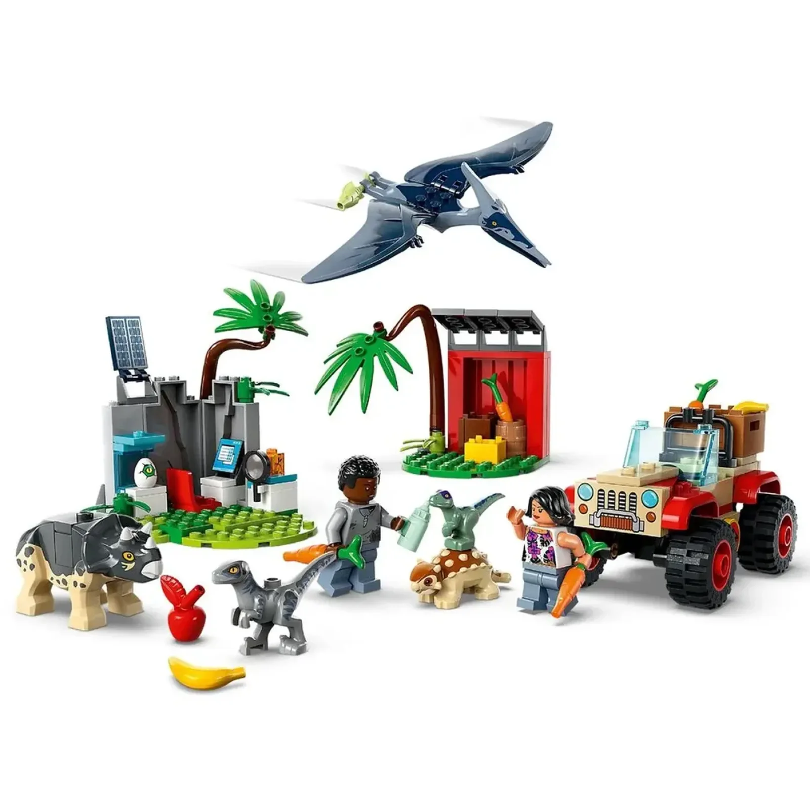 Конструктор LEGO Jurassic World Центр спасения малышей динозавров (76963)