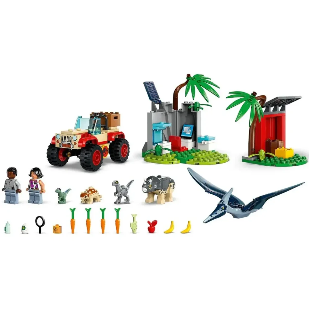 Конструктор LEGO Jurassic World Центр спасения малышей динозавров (76963)