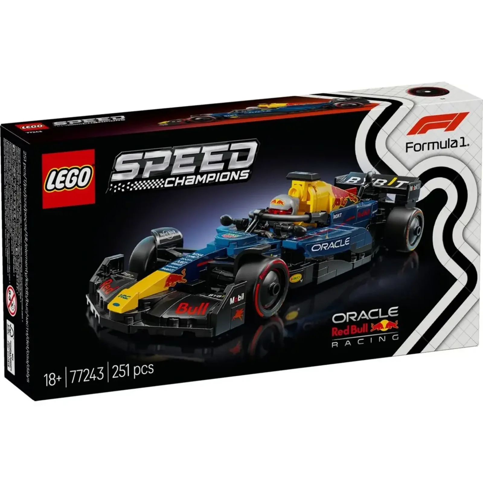 Конструктор LEGO Speed Champions Автомобіль для перегонів F1 Oracle Red Bull Racing RB20 (77243)