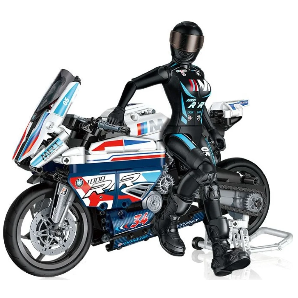 Конструктор Xiaomi Youpin War Horse Gudi Motorcycle Model 70005/M1000RR (6932363605421)