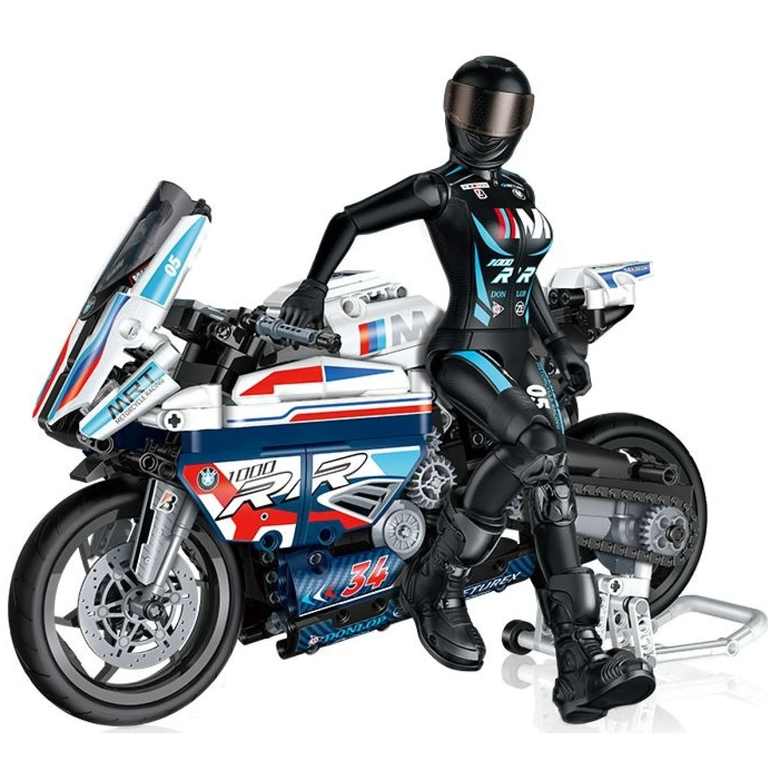 Конструктор Xiaomi Youpin War Horse Gudi Motorcycle Model 70005/M1000RR (6932363605421)