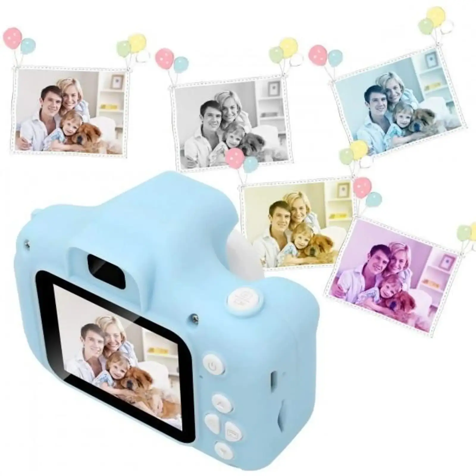 Дитячий фотоапарат Aloha baby I5-43 Blue