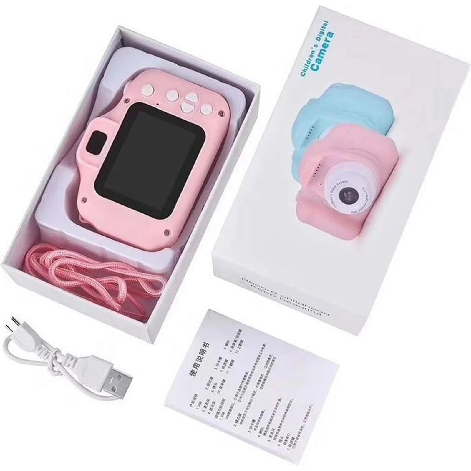 Детский фотоаппарат Aloha baby I5-43 Pink