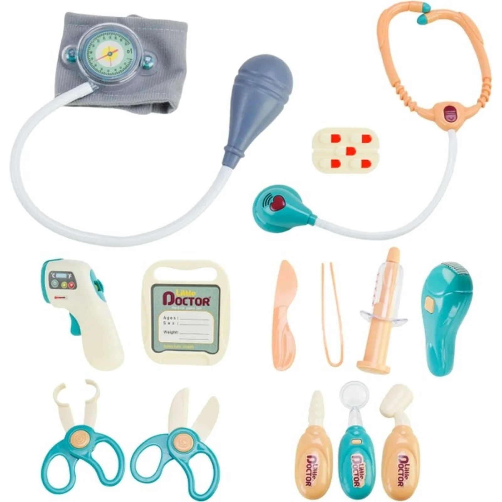 Игровой набор врача Рентген кабинет Bambi 660-89 (26 аксессуаров)