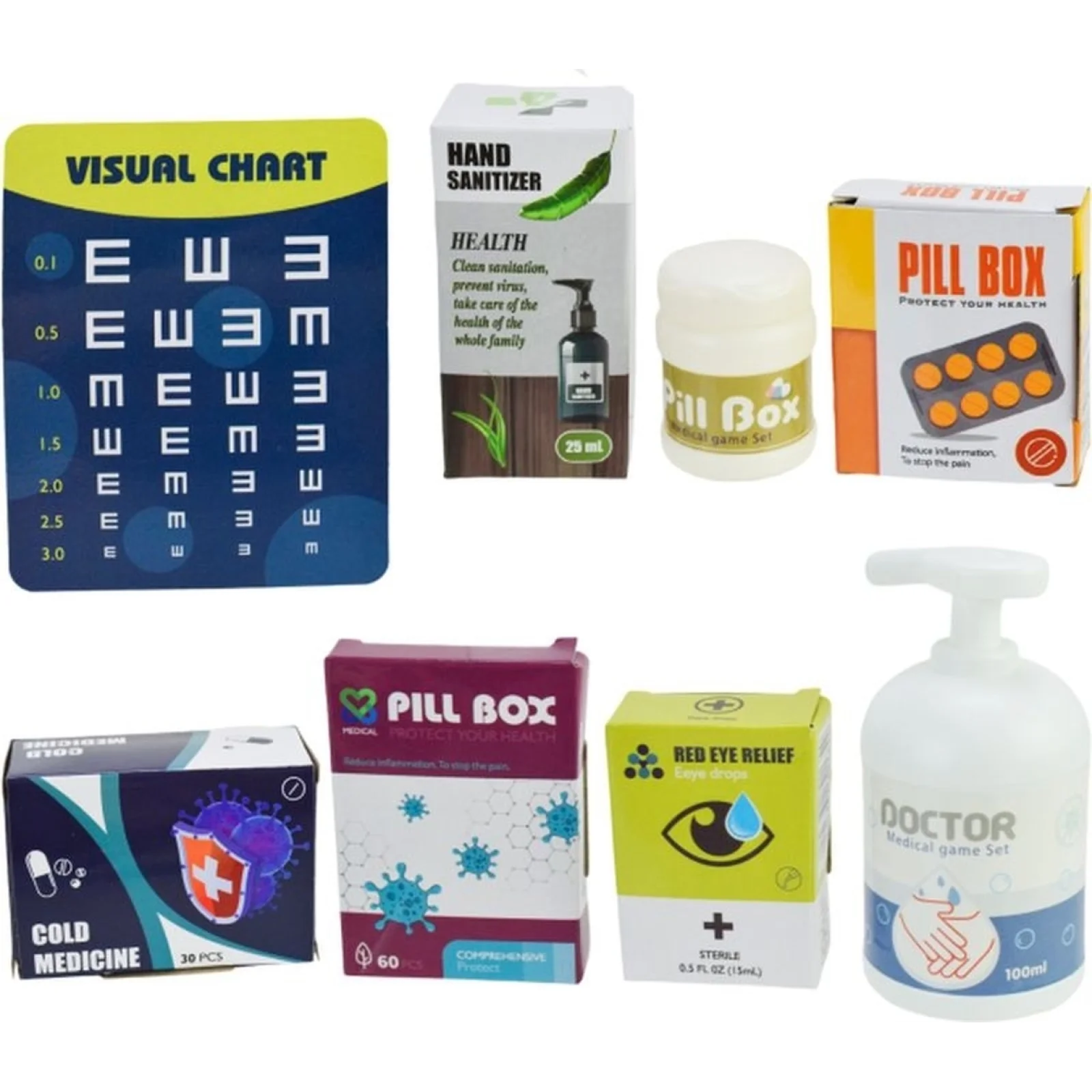 Игровой набор врача Рентген кабинет Bambi 660-89 (26 аксессуаров)