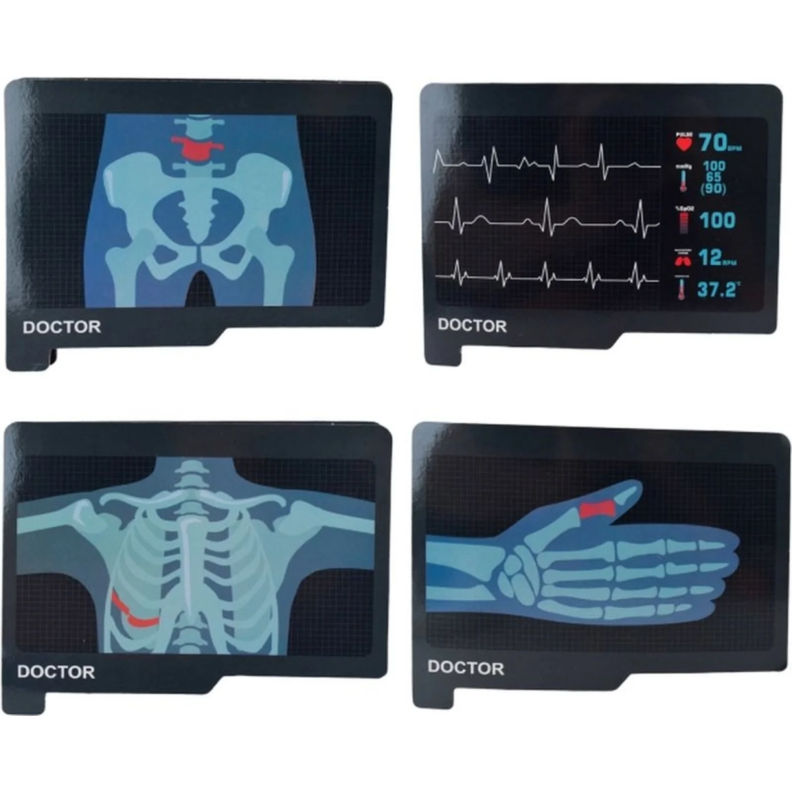 Игровой набор врача Рентген кабинет Bambi 660-89 (26 аксессуаров)