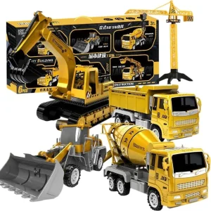 Набор строительной техники Bambi 8817 4 ед.