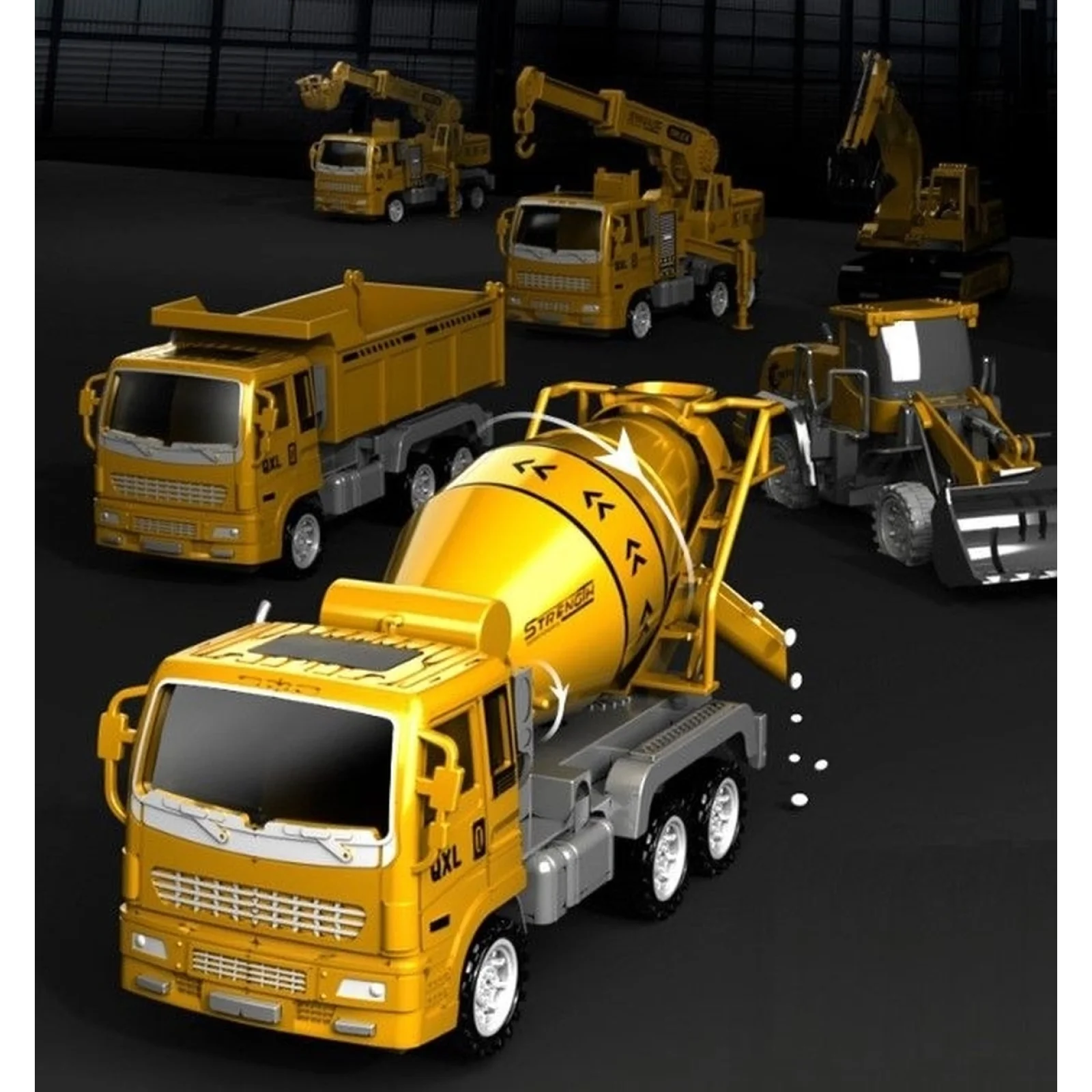 Набор строительной техники Bambi 8817 4 ед.