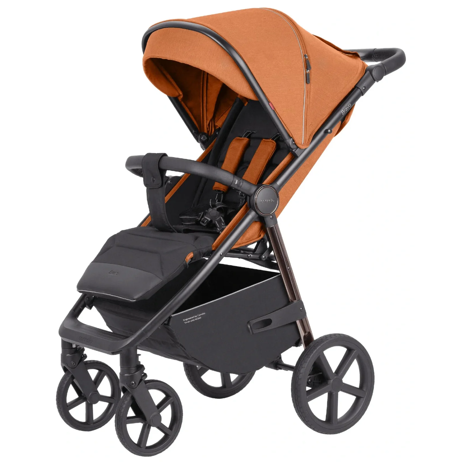 Прогулянкова коляска CARRELLO Bravo CRL-5515 Tango Orange