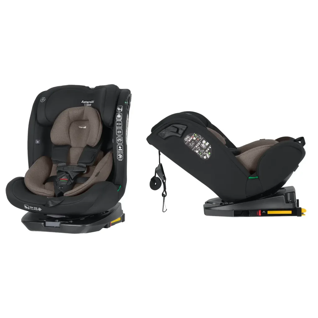 Автокрісло CARRELLO Asteroid i-Size CRL-17001 Lunar Beige 40-150см ISOFIX, поворот