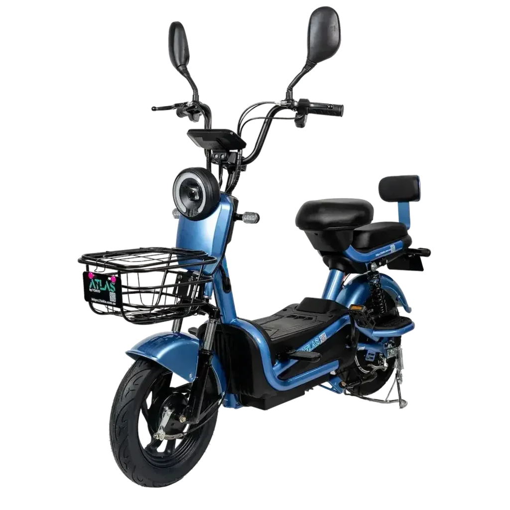 Электроскутер ATLAS Elegant Cyan Blue