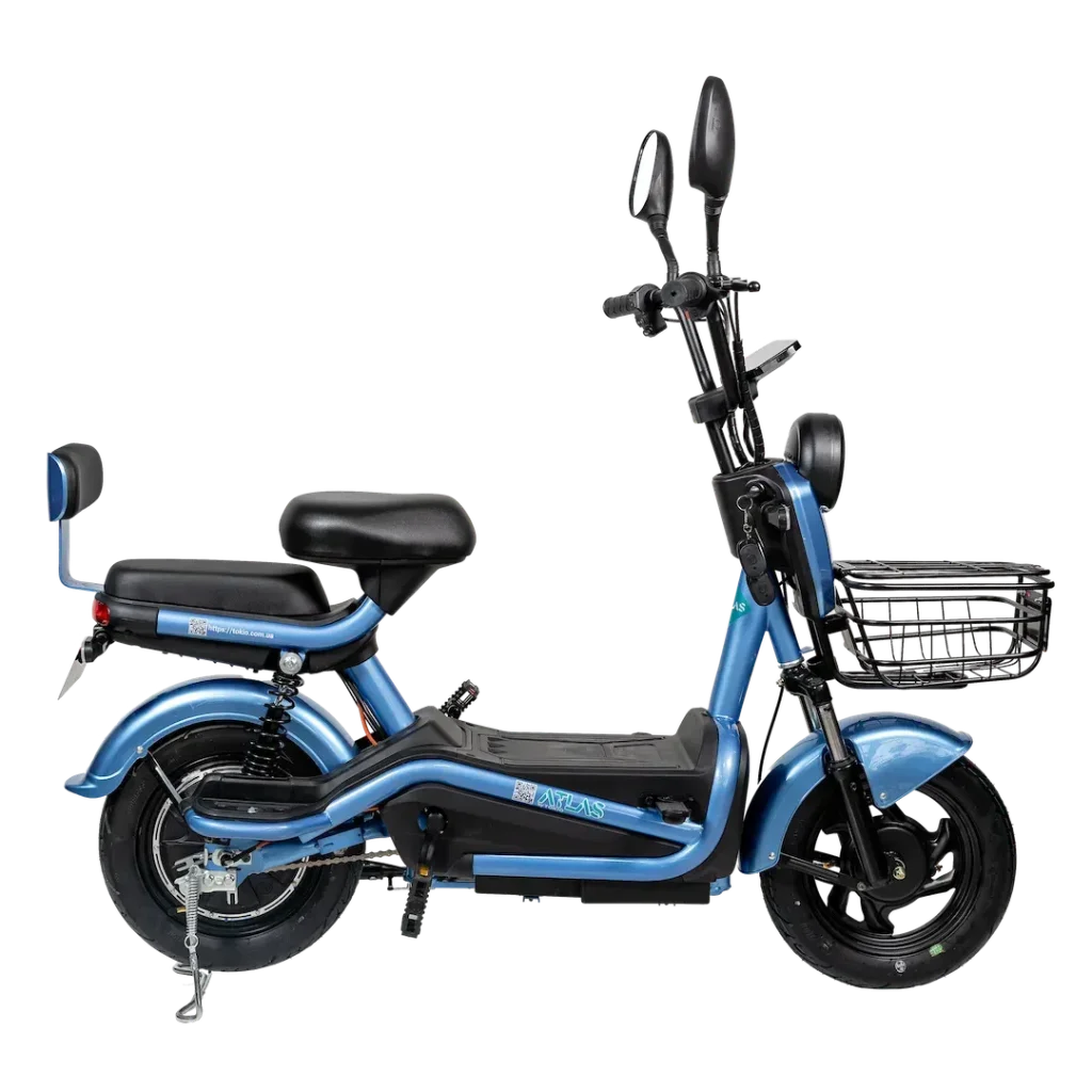 Электроскутер ATLAS Elegant Cyan Blue