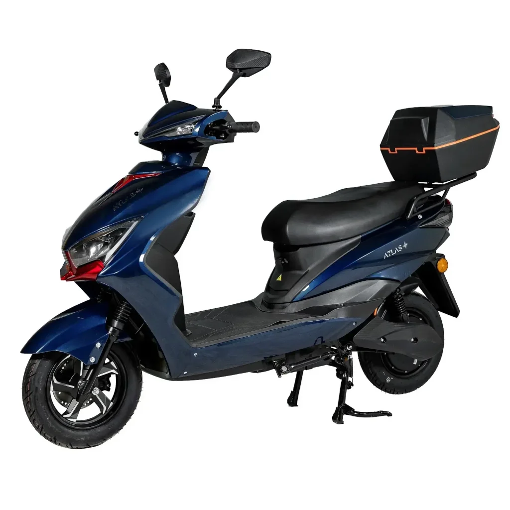 Електроскутер ATLAS Demon Box 1500W Cyan Blue
