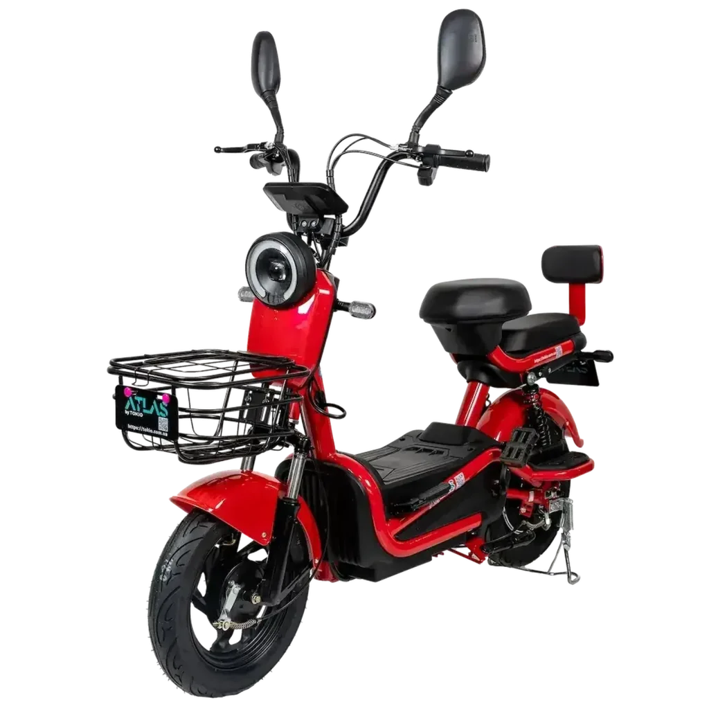 Электроскутер ATLAS Elegant Red