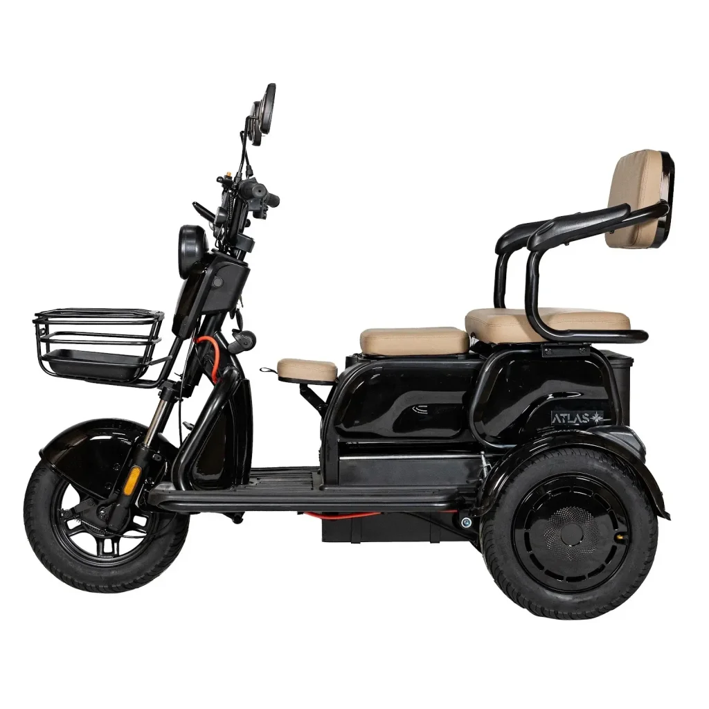 Електроскутер ATLAS Elegant Trike 800W Black