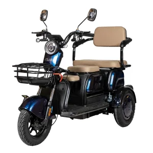 Електроскутер ATLAS Elegant Trike 800W Cyan Blue