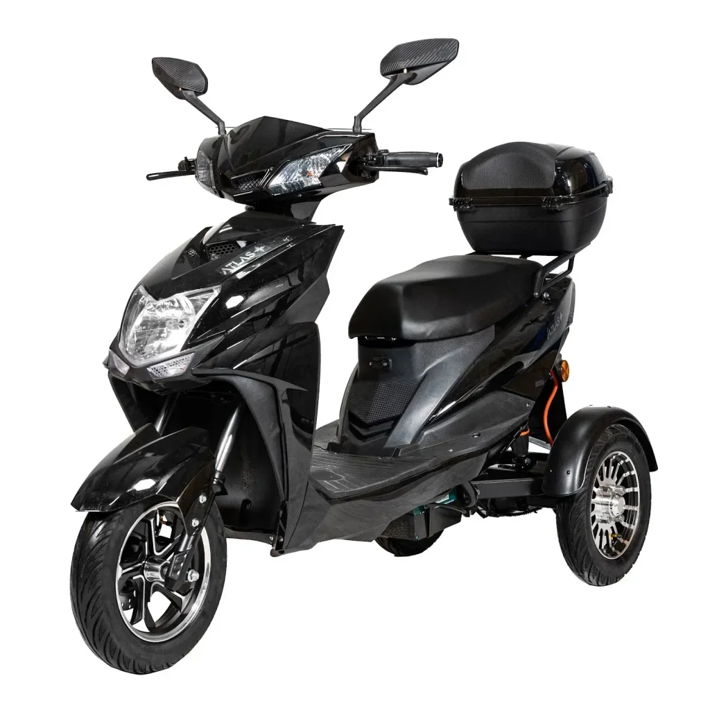Електроскутер ATLAS Falcon Trike Box 1500W Black
