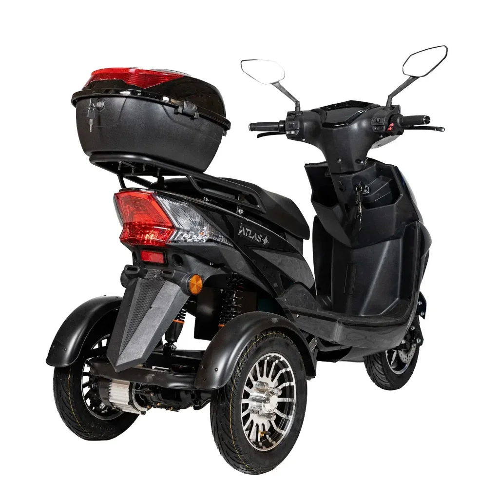 Електроскутер ATLAS Falcon Trike Box 1500W Black