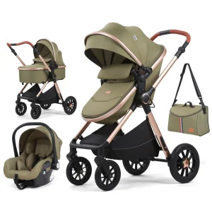 Коляска 3в1 Kidilo H2D Green