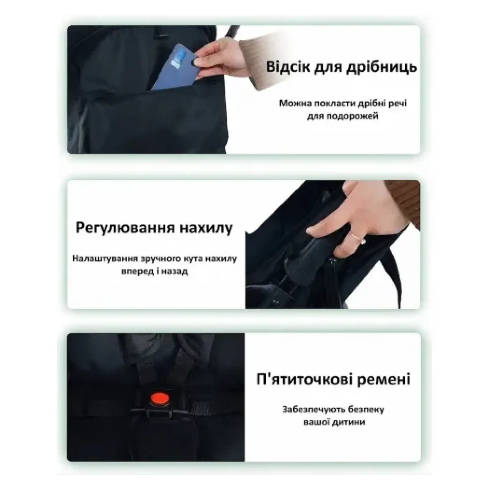 Дитяча коляска Haowei M676 Grey (6928270766492)