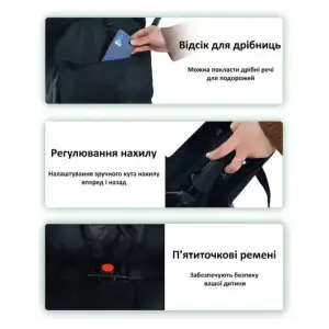 Дитяча коляска Haowei M676 Grey (6928270766492)