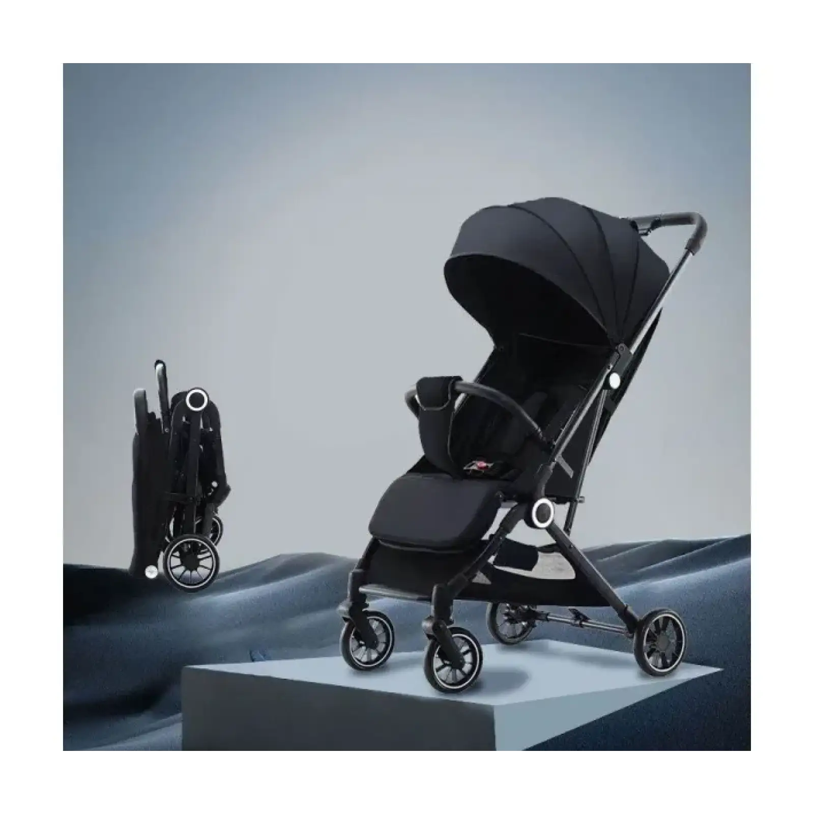 Дитяча коляска Haowei X5 Black (6928270766461)