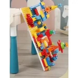 Дитячий стіл для конструктора зі стільчиком MC brick MC816