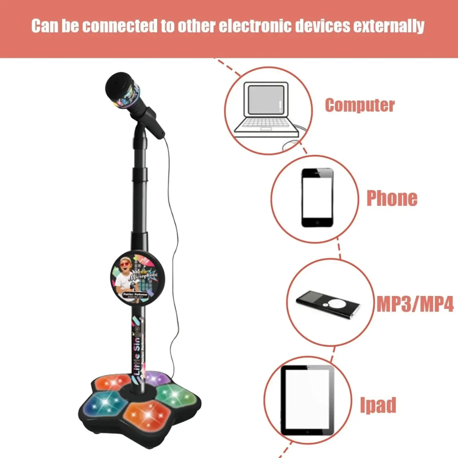 Детский микрофон Smart Baby (6928270764481)