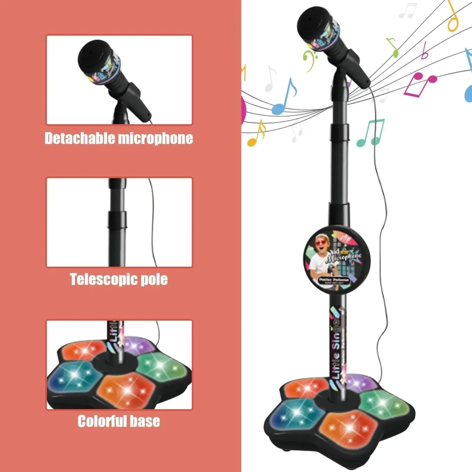 Детский микрофон Smart Baby (6928270764481)
