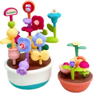Детский конструктор Smart Baby Цветы (6928270764573)