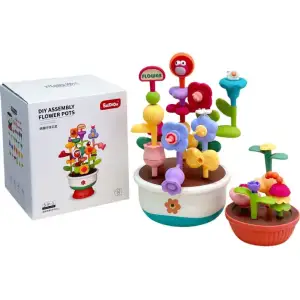 Детский конструктор Smart Baby Цветы (6928270764573)
