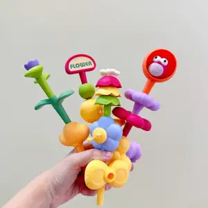 Детский конструктор Smart Baby Цветы (6928270764573)