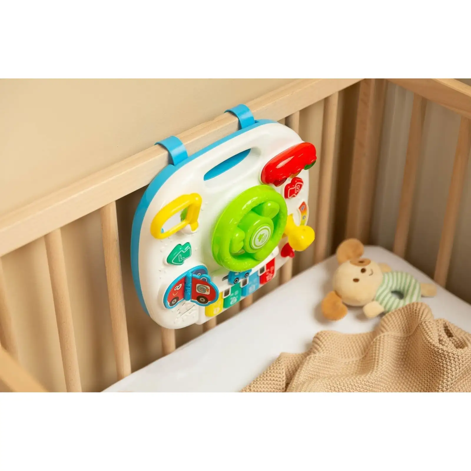 Дитячий ігровий центр з кермом Smart Baby (6928270764658)