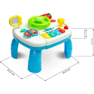 Дитячий ігровий центр з кермом Smart Baby (6928270764658)