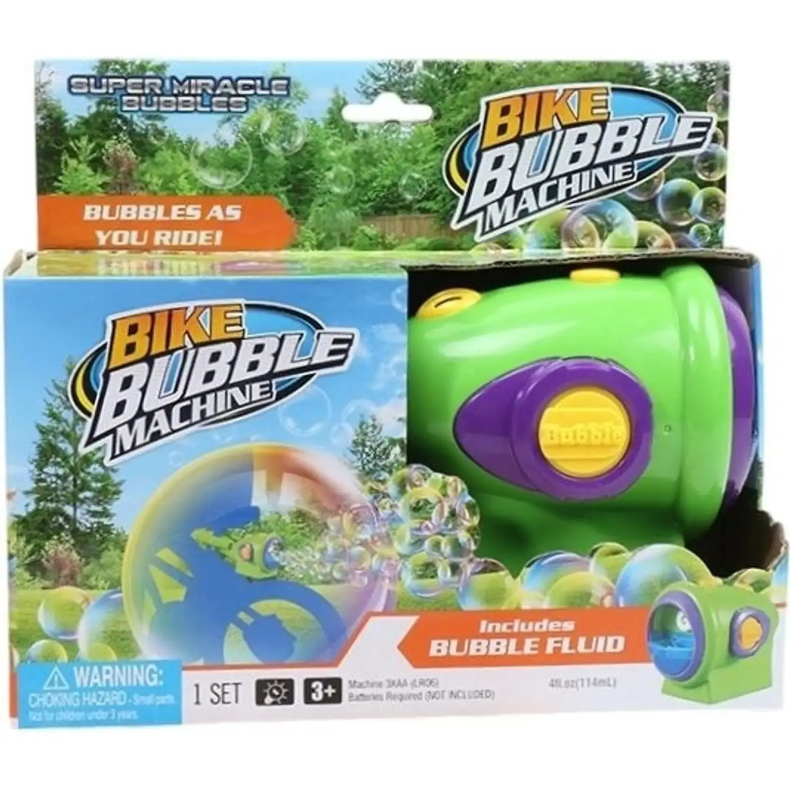 Электрические мыльные пузыри Smart Baby Green (6928270764702)