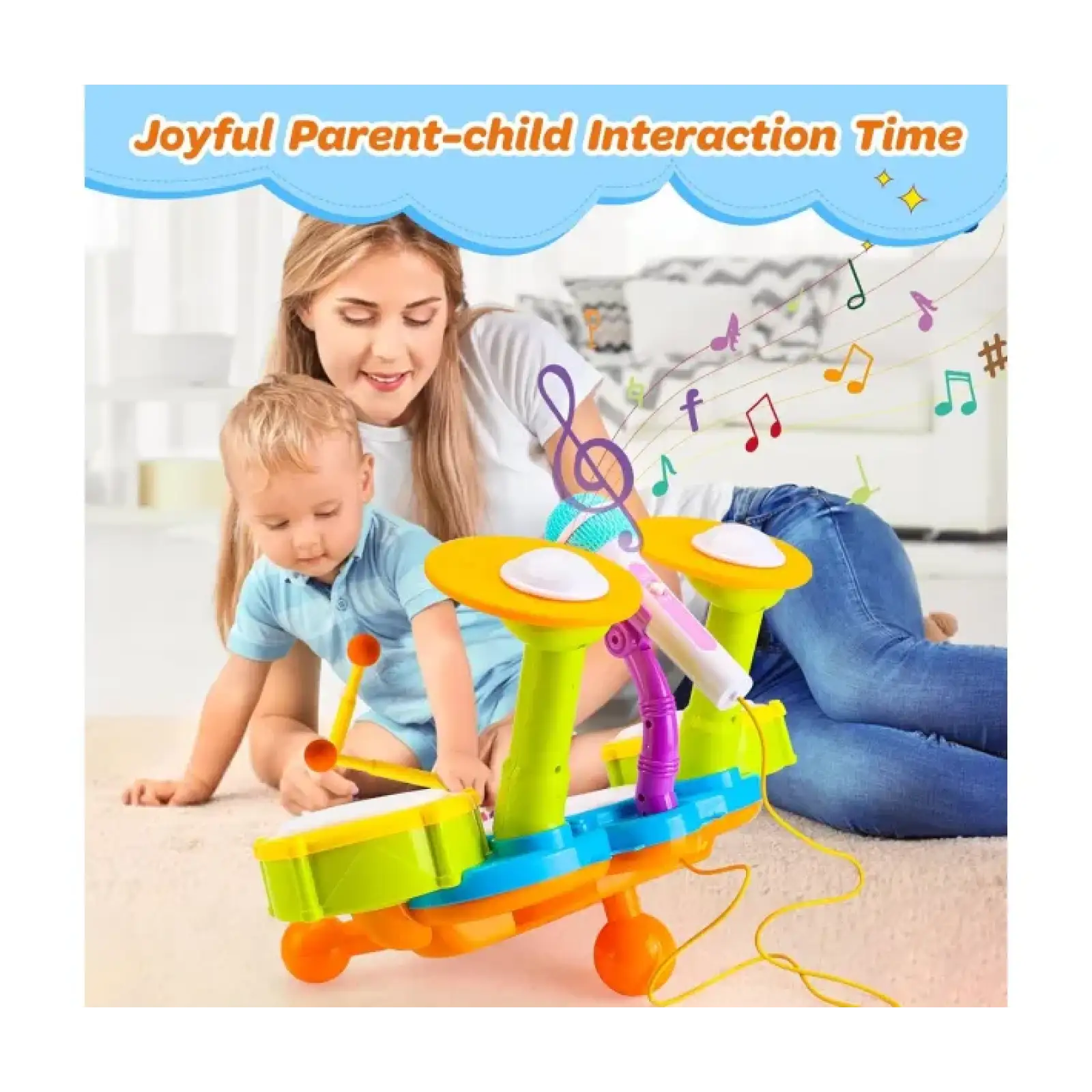 Детский барабан Smart Baby (6928270764726)