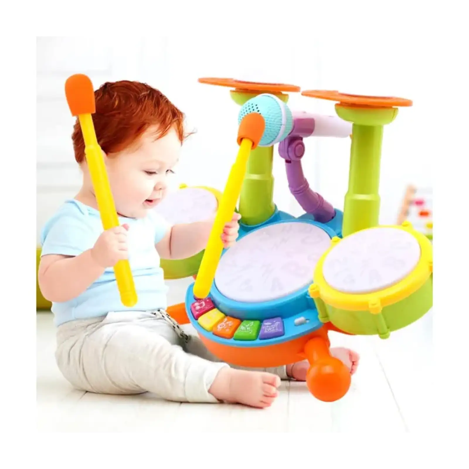 Детский барабан Smart Baby (6928270764726)