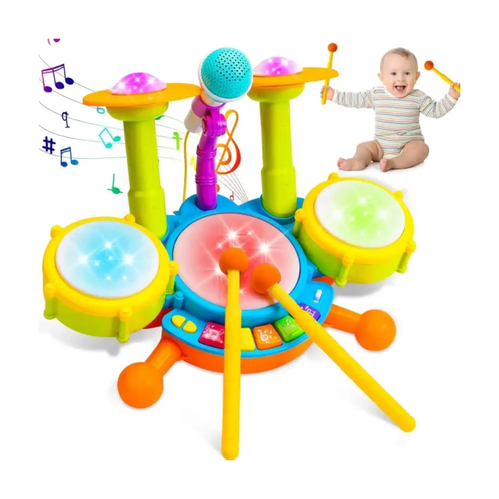 Детский барабан Smart Baby (6928270764726)