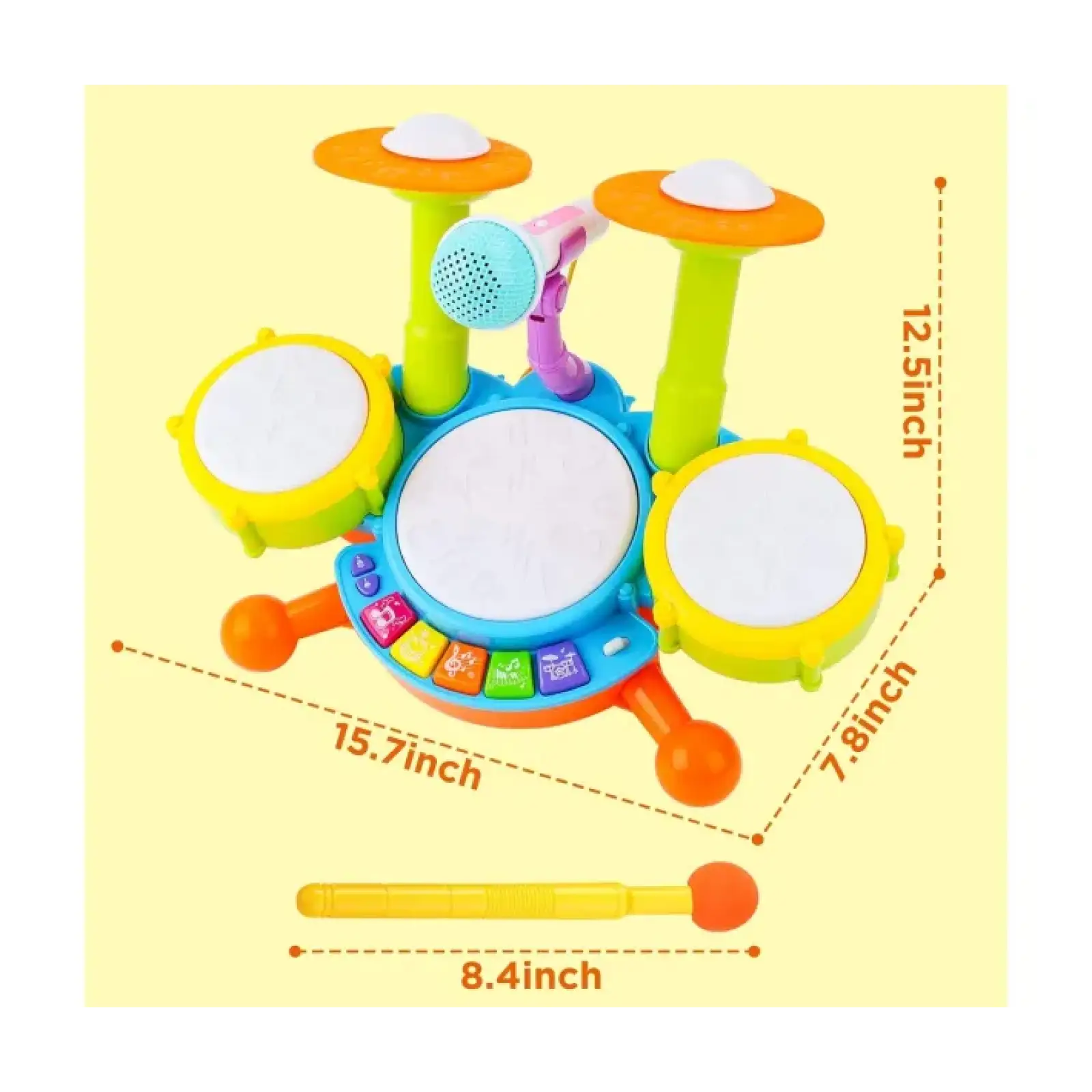 Детский барабан Smart Baby (6928270764726)