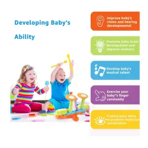 Детский барабан Smart Baby (6928270764726)