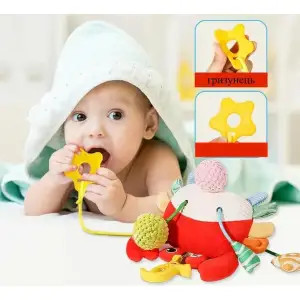 Дитяча іграшка-підвіска SmartBaby Крабик (6928270764764)