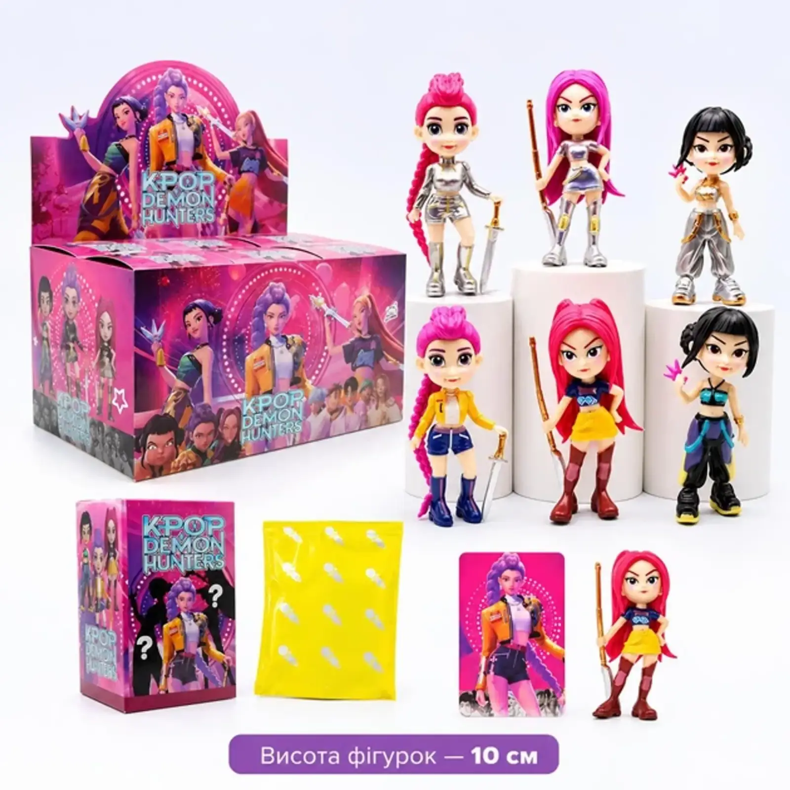 Фигурка Smart baby K-Pop Demon Hunters (в ассорт) (928-6D)