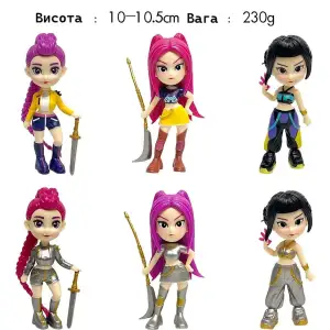Фигурка Smart baby K-Pop Demon Hunters (в ассорт) (928-6D)