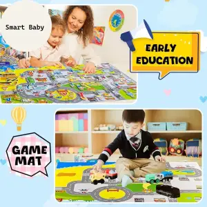 Фетровый набор Smart Baby Дорога с фигурками (6928270764566)